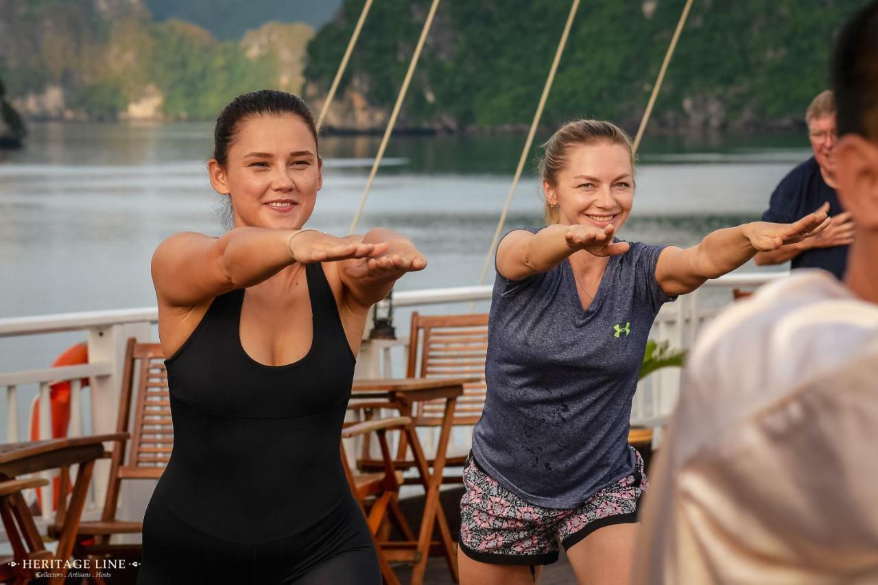Heritage Line Violet Cruise - Halong Bay & Lan Ha Bay Hạ Long Ngoại thất bức ảnh