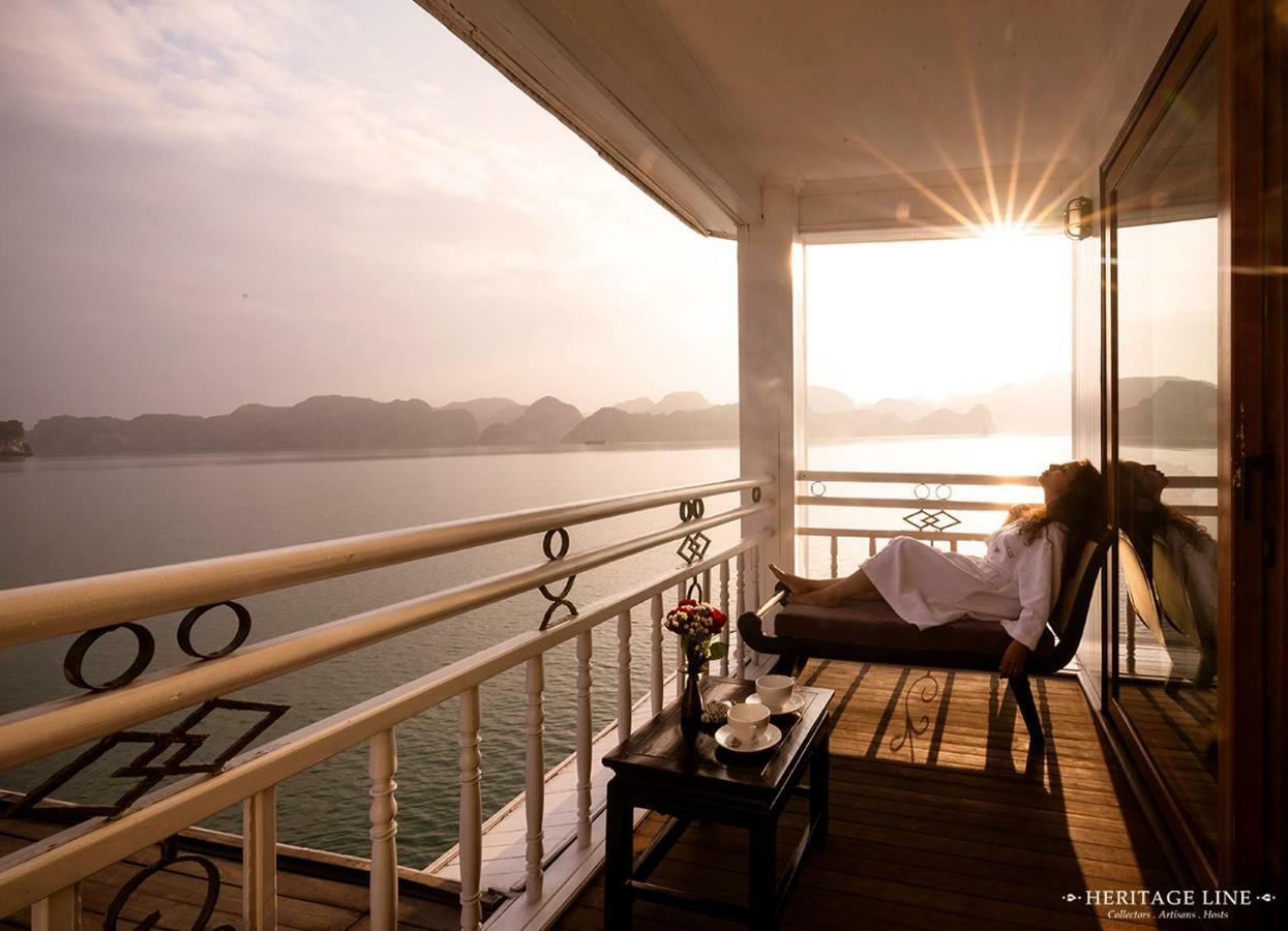 Heritage Line Violet Cruise - Halong Bay & Lan Ha Bay Hạ Long Ngoại thất bức ảnh