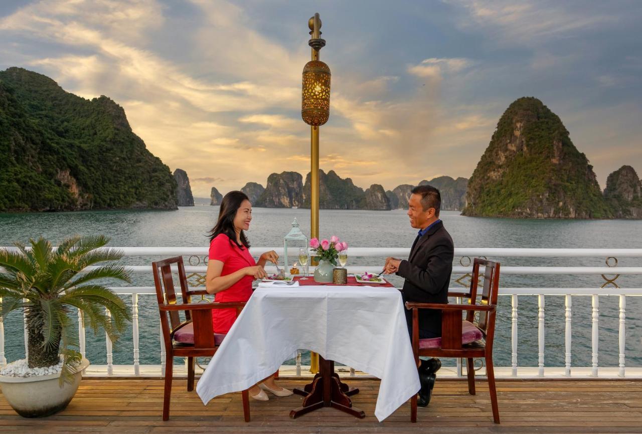 Heritage Line Violet Cruise - Halong Bay & Lan Ha Bay Hạ Long Ngoại thất bức ảnh